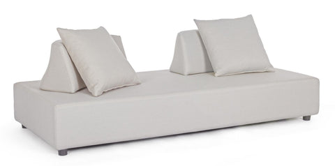 SOFA MIT KISSEN PIPER SAND