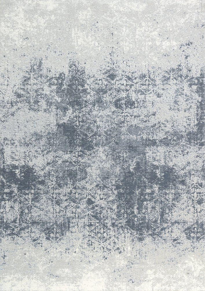 CARPET DECOR ILLUSION BLUE GRAY BadlyBitten