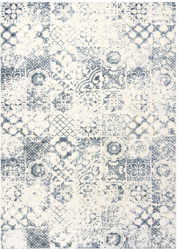 CARPET DECOR SIENA IVORY BLUE BadlyBitten