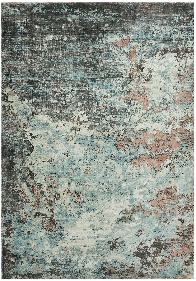 CARPET DECOR SINTRA TEAL PEACH BadlyBitten