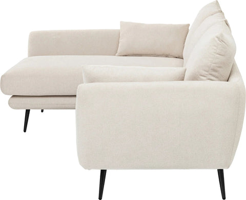 Ecksofa Amalfi Links Creme 275cm