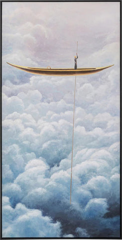 Gerahmtes Bild Cloud Boat