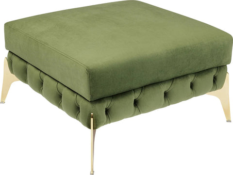 Hocker Bellissima Velvet Grün