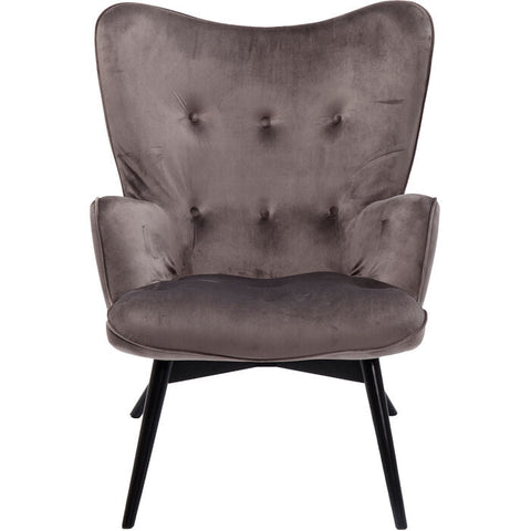 Sessel Black Vicky Velvet