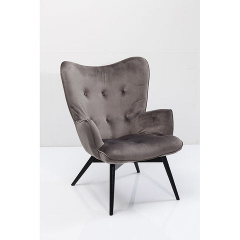 Sessel Black Vicky Velvet