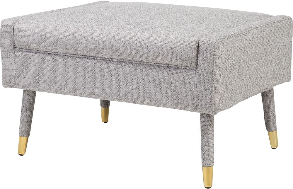 Versmissen Balham Footstool Natural and Grey 136 BadlyBitten