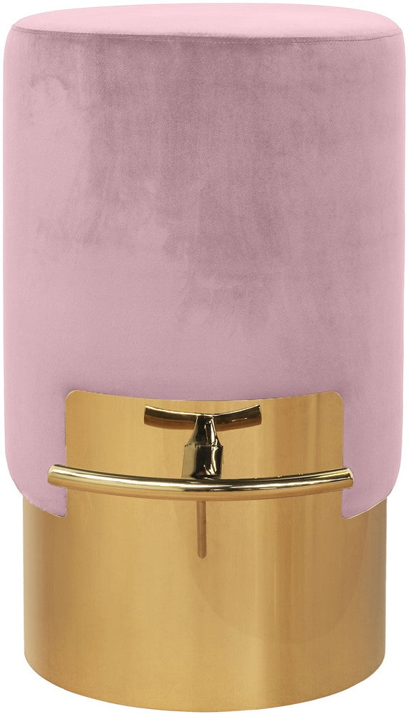 Versmissen Ella Bar Stool Pink Velvet BadlyBitten