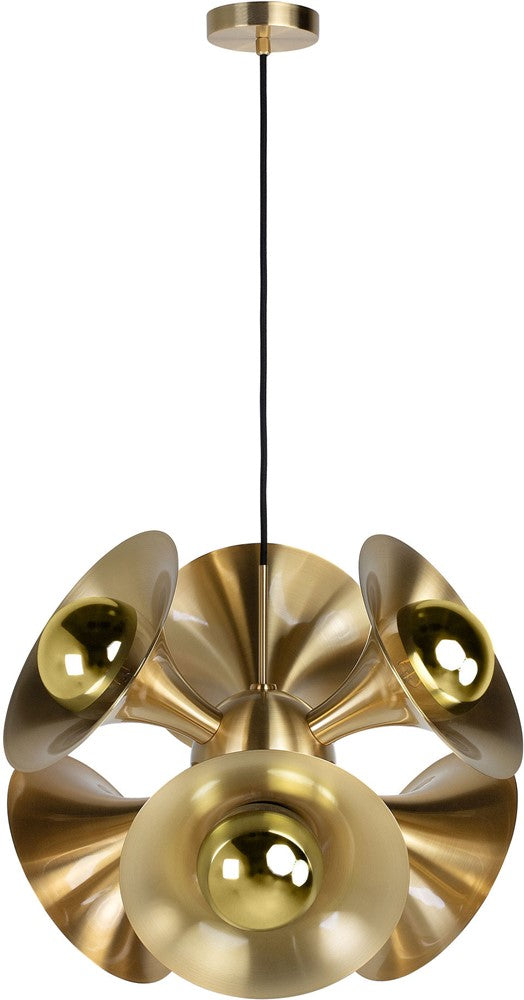 Versmissen Jazz Hanging Lamp Brushed Brass BadlyBitten