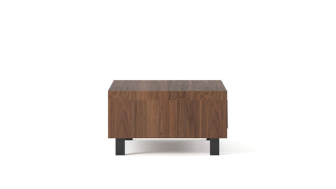 i-catchers Couchtisch Fort Coffee Table 2 Sliding Door Walnuss 140 cm x 65 cm x 36 cm BadlyBitten