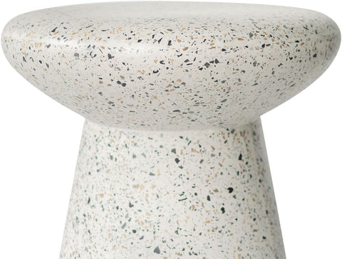 Mush Table/Stool White Terrazzo *