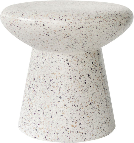 Mush Table/Stool White Terrazzo *