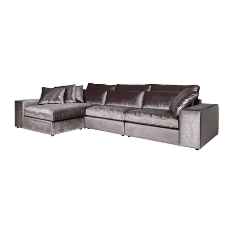 Richmond Interior Couch Juniper 3-Sitzer + Lounge Links/Rechts Stone Emerald Couch BadlyBitten