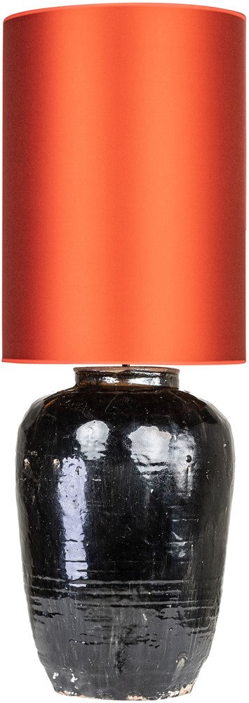 Versmissen Antique Urn Lamp Large Orange BadlyBitten