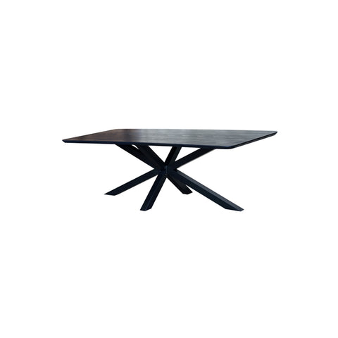 i-catchers Esstisch Fort Rectangular Dining Table Top Only Black 240 cm x 100 cm x 4 cm BadlyBitten