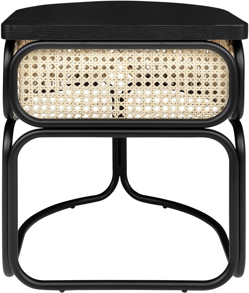 Versmissen Hoops Coffee Table Black 50 x 40 x 45.5 cm BadlyBitten