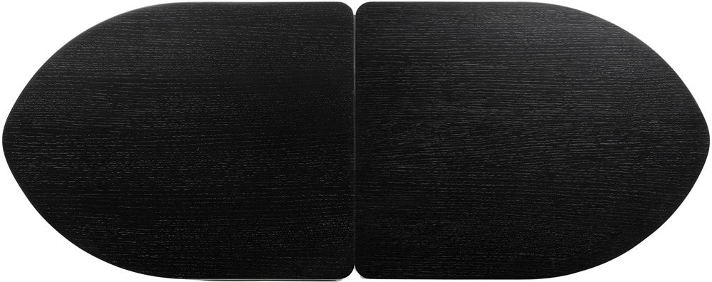 Versmissen Hoops Coffee Table Black 50 x 40 x 45.5 cm BadlyBitten