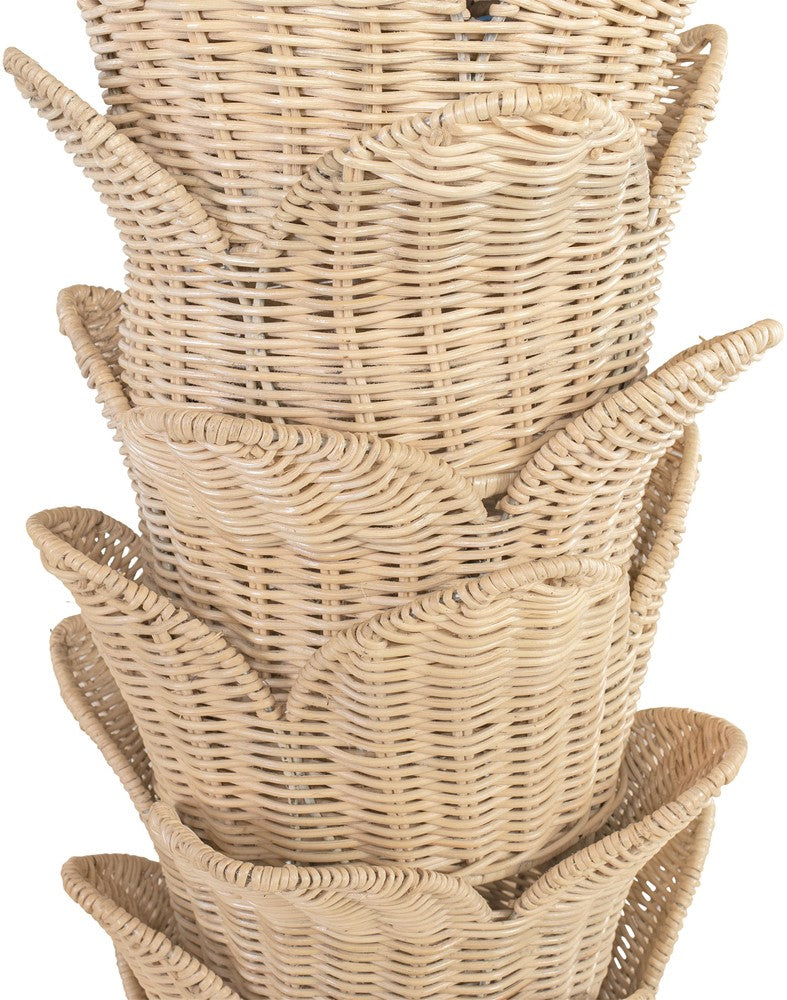 Versmissen Palm Tree Lamp Rattan ⌀ 260 x 280 cm BadlyBitten