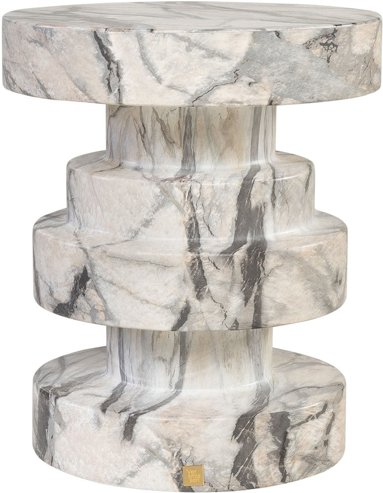 Versmissen Spindle 2 Table/Stool Vers. 2 Faux Marble Sky BadlyBitten